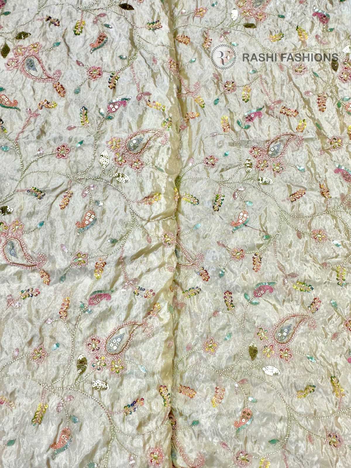 COSMOS DYEABLE HANDWORK EMBROIDERY