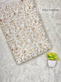PURE DYEABLE GEORGETTE EMBROIDERY