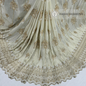 PURE DYEABLE GEORGETTE HANDWORK EMBROIDERY