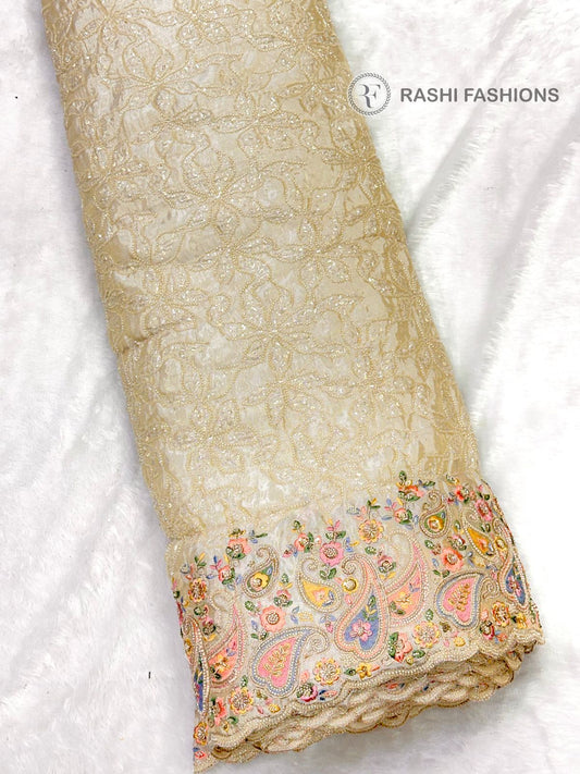 COSMOS DYEABLE MULTI HANDWORK EMBROIDERY