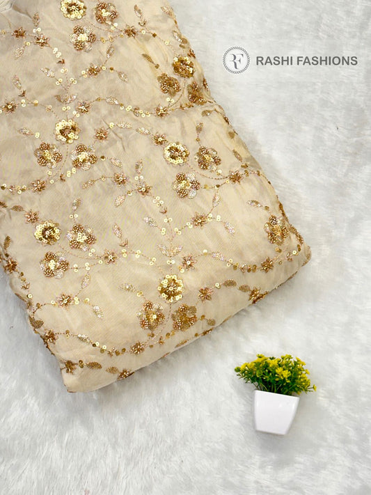 COSMOS DYEABLE HANDWORK EMBROIDERY