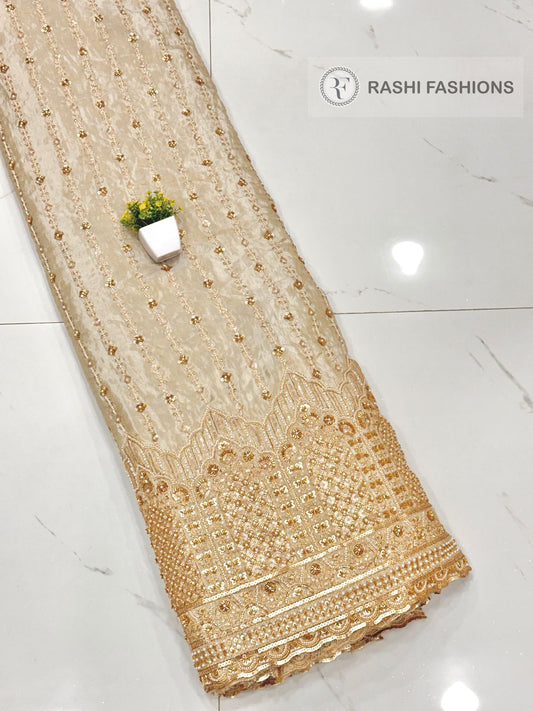 COSMOS DYEABLE HANDWORK EMBROIDERY