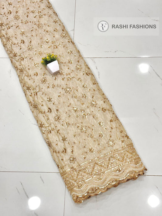 COSMOS DYEABLE HANDWORK EMBROIDERY