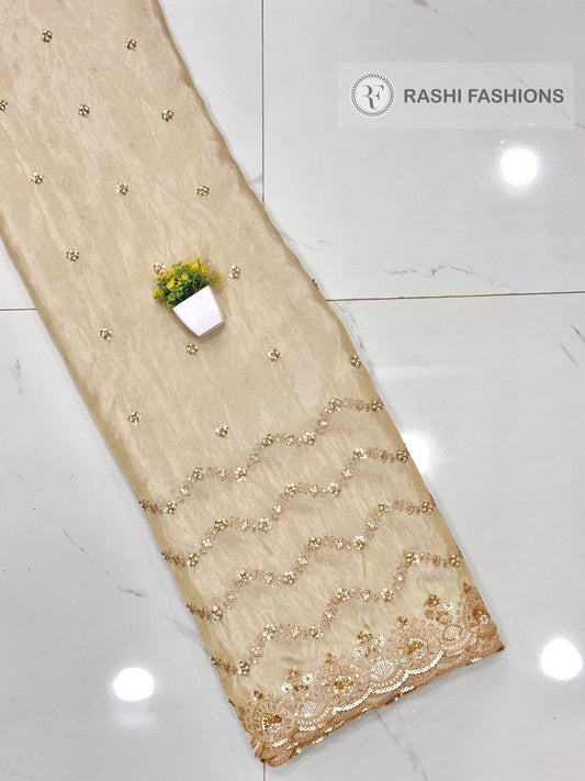 COSMOS DYEABLE HANDWORK EMBROIDERY