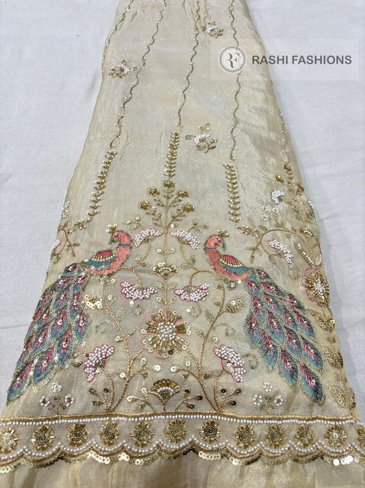 COSMOS DYEABLE MULTI HANDWORK EMBROIDERY