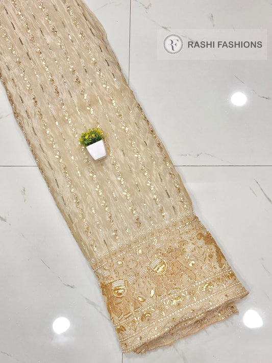COSMOS DYEABLE HANDWORK EMBROIDERY