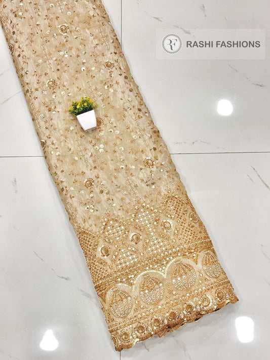 COSMOS DYEABLE HANDWORK EMBROIDERY