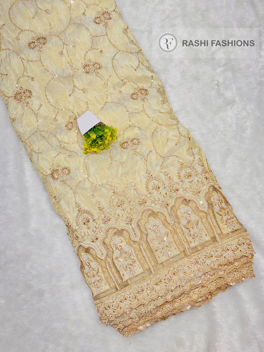 Cosmos Dyeable Handwork Embroidery