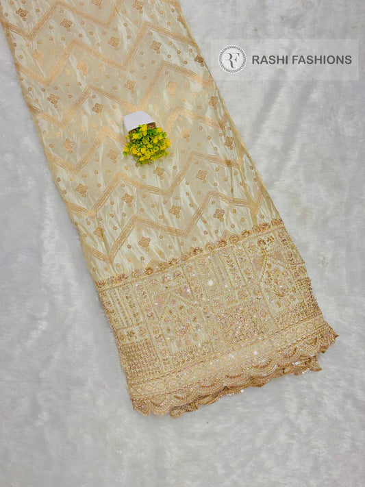 Cosmos Dyeable Handwork Embroidery
