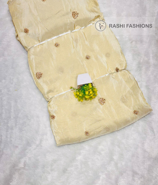 Cosmos Dyeable Handwork Embroidery